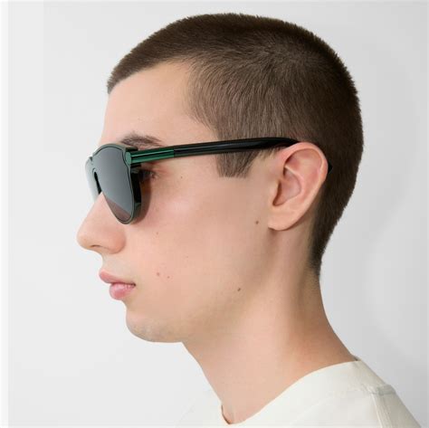 Tubular Sunglasses in Dark green 